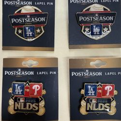 2025 Postseason Dodger V. Phillies Pins