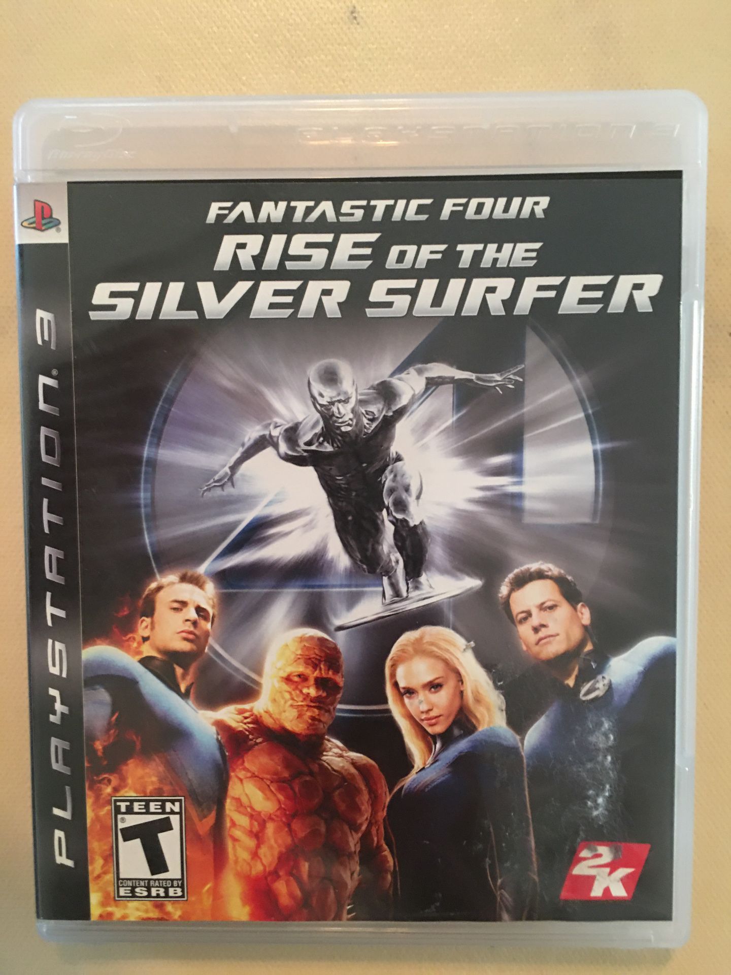 Sony PlayStation ps3 fantastic four silver surfer