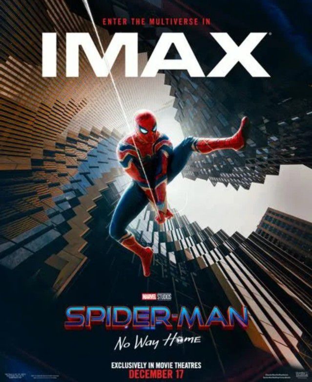 Spiderman No Way Home Tickets at the Downey Cinemark XD, on Opening Night Thursday, December 16, 2021.


