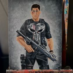The Punisher Painting 