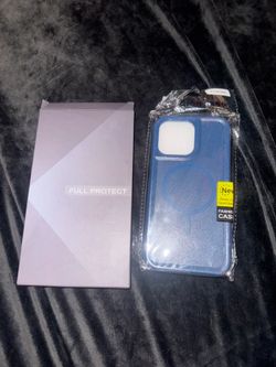 iPhone 15 Pro Max MagSafe Case — Blue — Brand New