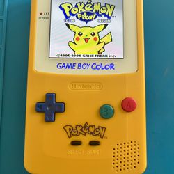 Gameboy Color - AMOLED Screen And Pokémon Themed