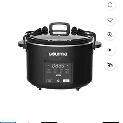 Slow cooker with timer and delay start