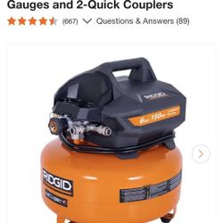 Ridgid Air Compressor 