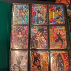 Dragonball masters and fusion world trading cards