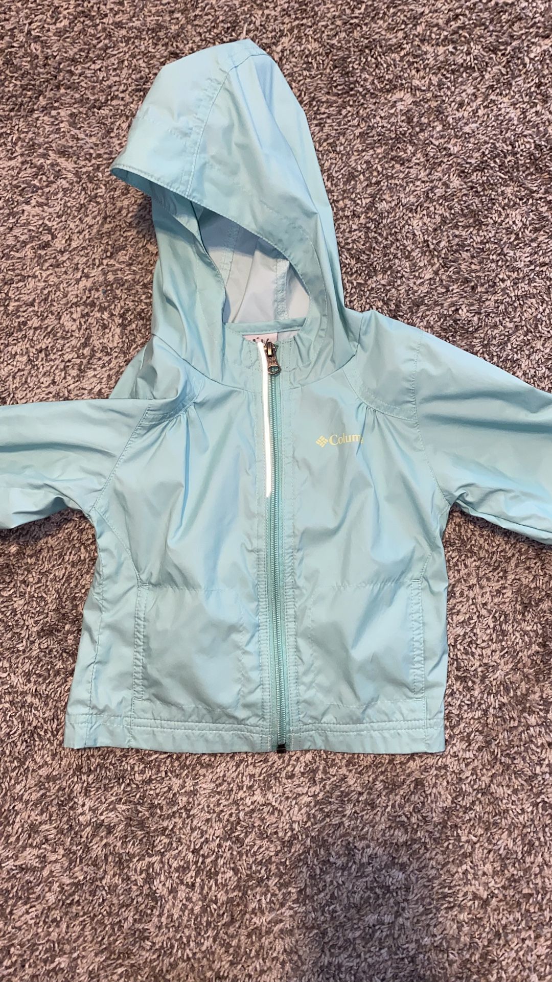 Kids Girls Columbia Rain Jacket - size 2T