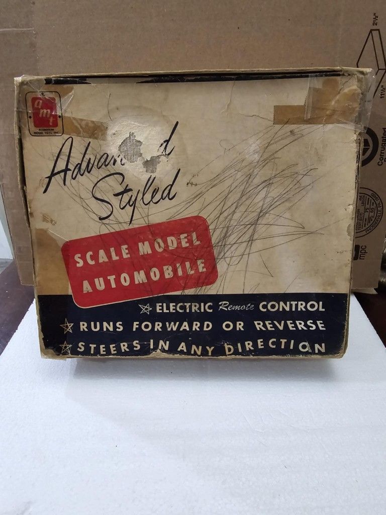 Vintage AMT Scale Model Electric Automobile- with Box