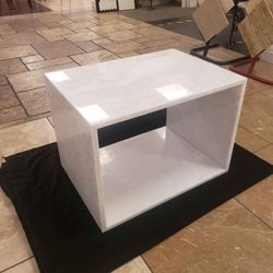 Bianco Pearla Marble Coffee Table