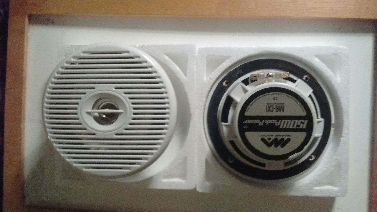 Marine Audio MA-CX1 6.5" Waterproof Coaxial Speakers