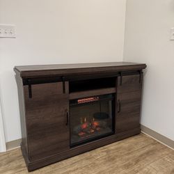 TV Stand with fireplace / Entertainment center