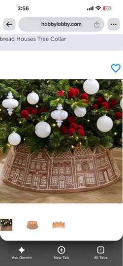 Gingerbread Houses Christmas Tree Collar
