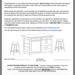 Dorel Living Kelsey Kitchen Island With 2 Stools 