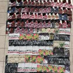 ! SUPER SALE ! Bape & ALOCS Awful Lot Of Cough Syrup T-Shirts