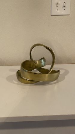 Gold Aluminum Sculpture