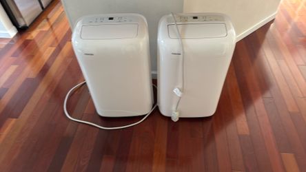 (2) Toshiba 8,000 BTU Portable A/C units