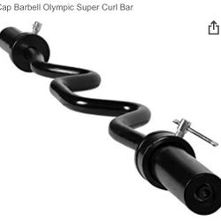 Cap Barbell Olympic Super Curl Bar