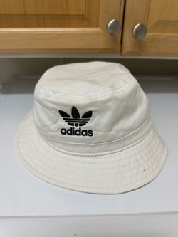 Adidas Originals White Bucket Hat