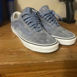 Light Blue Swayd Vans 