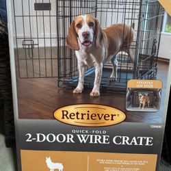2 Door Wire Crate