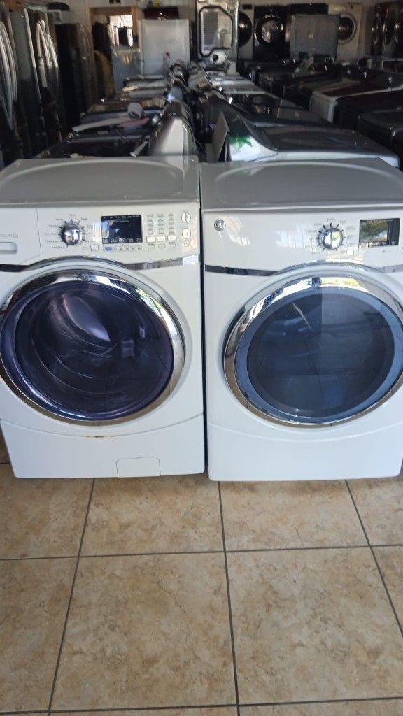 G.E. WASHER AND DRYER