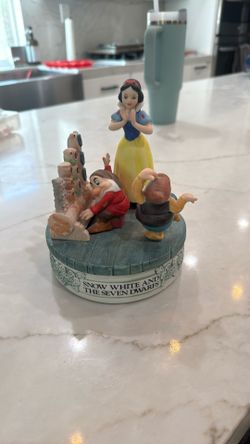 Walt Disney Snow White Music Box Vintage Disney