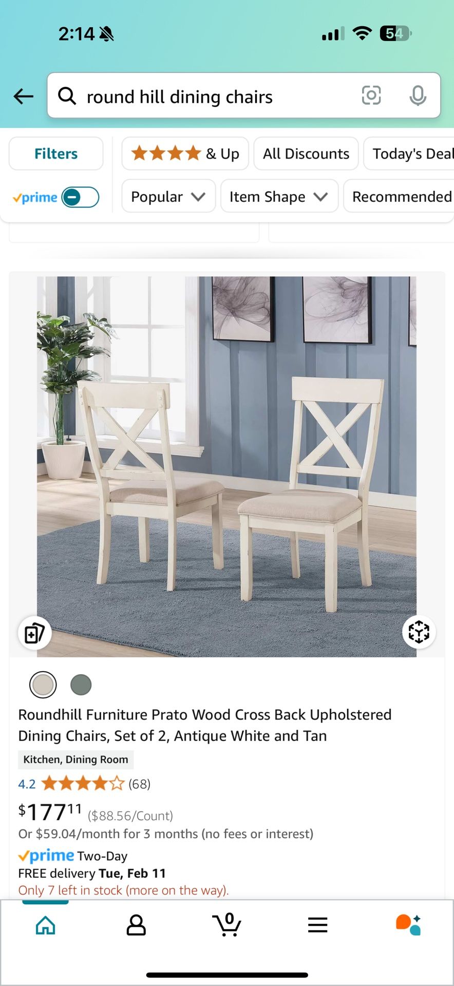 2 Dining Chairs