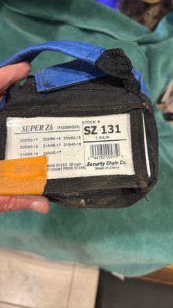 SZ131 sz 131 ice snow tire cable chains
