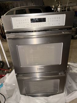 27" Double Electric Wall Oven Stainless Steel