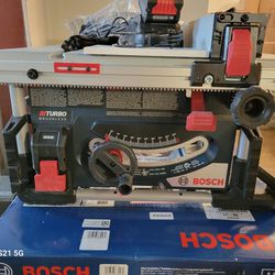 Brand New bosch table saw cordless