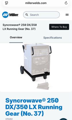Miller welder