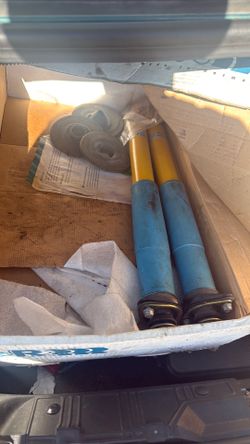 Bilstein B6 Shocks and Reinforcement Plates e36 & e46