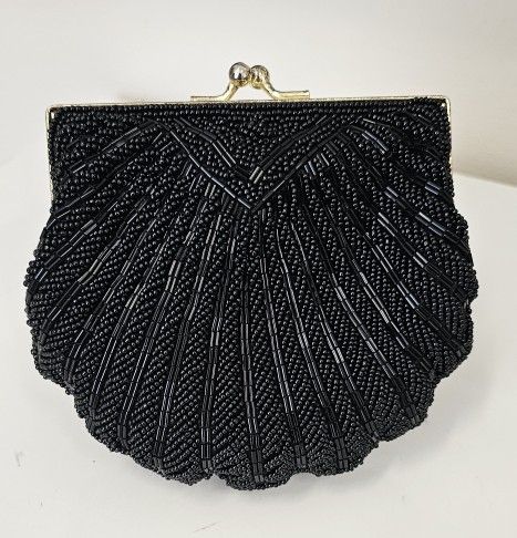 Vintage Beaded Small Clutch Or Handbag La Regale LTD