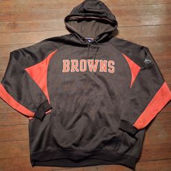 Size Xlarge Reebok Cleveland Browns Hoodie Dog Pound Logo Sanders Myles 