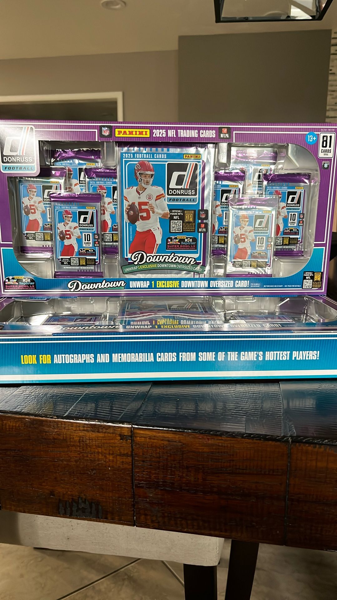2025 NFL Donruss Downtown Bundle Box