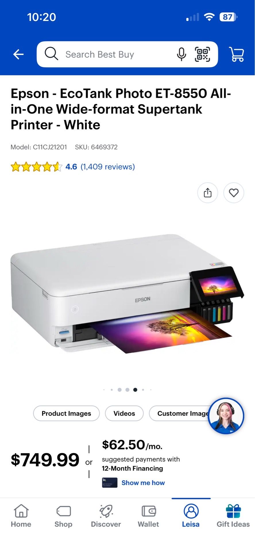 EPSON ET-8550 *DTF Modified
