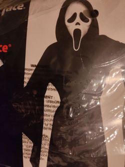 Ghost. face child halloween Costume