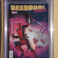 Deadpool Team Up 2 vol 3 (CGC 9.8)
Rob Liefeld Var Cover (2024)




Cert # (4682249020)



See before and after pics