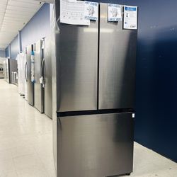 SAMSUNG 18 CU. FT. FRENCH DOOR REFRIGERATOR‼️