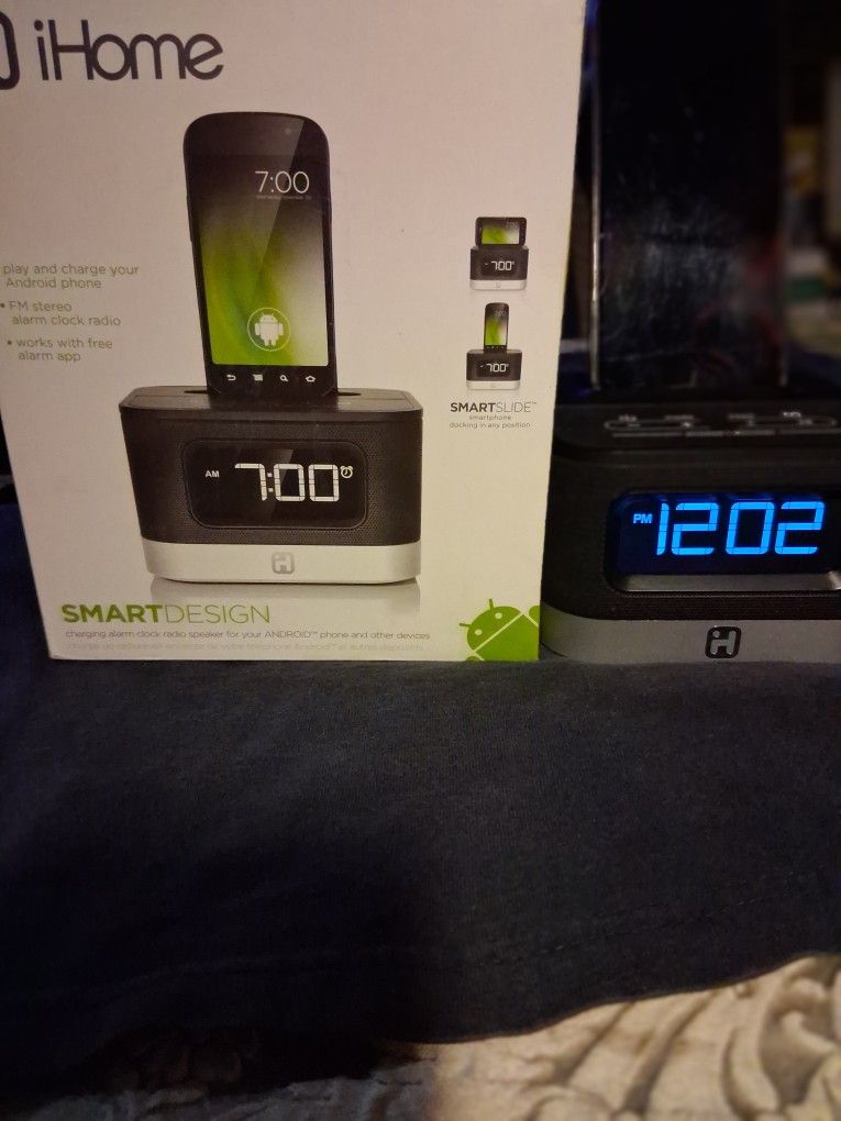 Digital Clock Radio Phone Charger