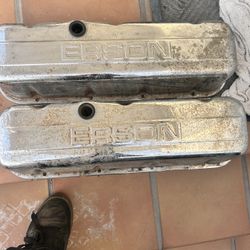 Pare De Edson Chrome Válvulas Tapa