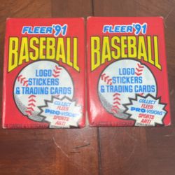fleer 91 baseball 