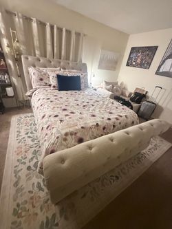Queen size bed frame