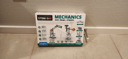 Engino Discovering STEM Mechanics: Levers, Linkages & Structures Kit