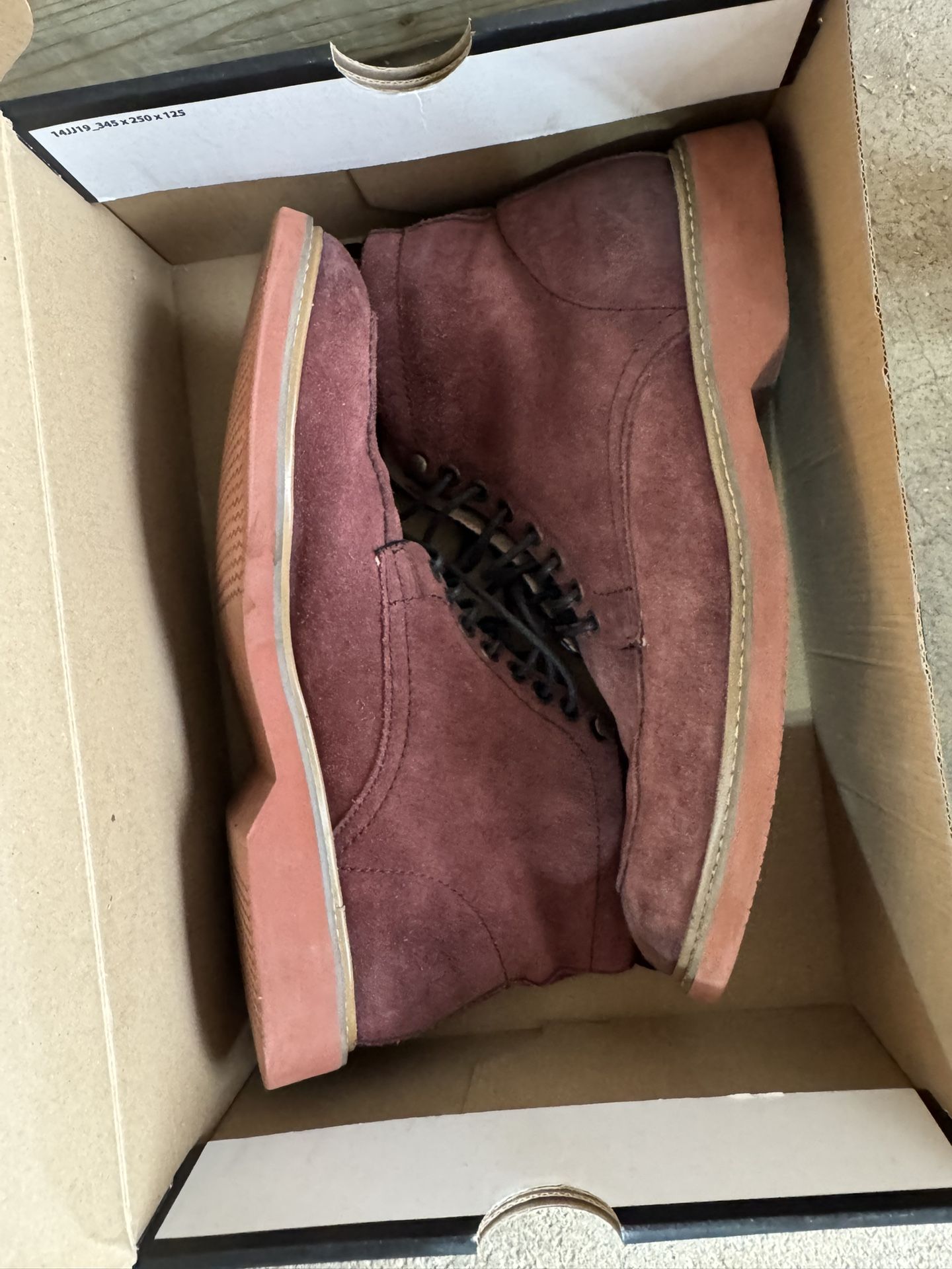 Maroon Boots