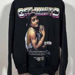 OFF-WHITE, DIGIT BACCUS OVERSIZED SWEATER !!!