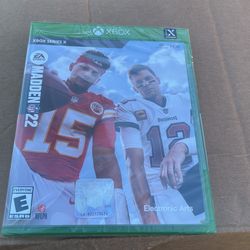 XBOX ONE Series X MADDEN 22 NFL