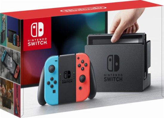 NINTENDO SWITCH WITH BRAND NEW GAMES
