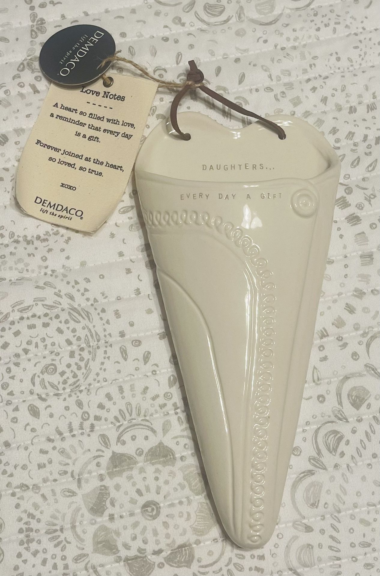 Ceramic Wall Pocket (vase)