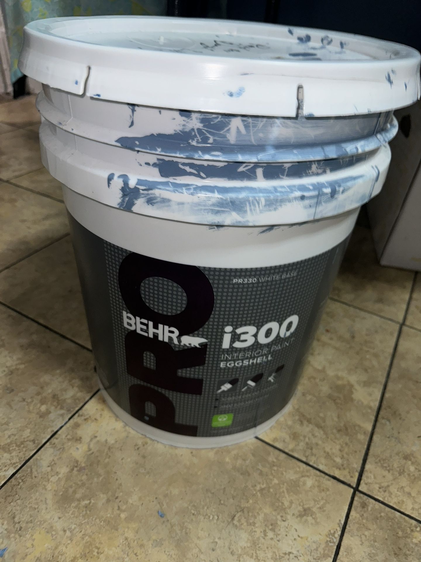 blue paint 4.48 gallons