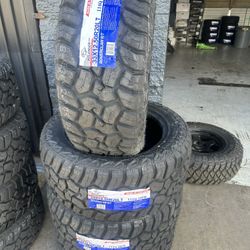 33x12.50r20 New Set Of RT Tires Installed